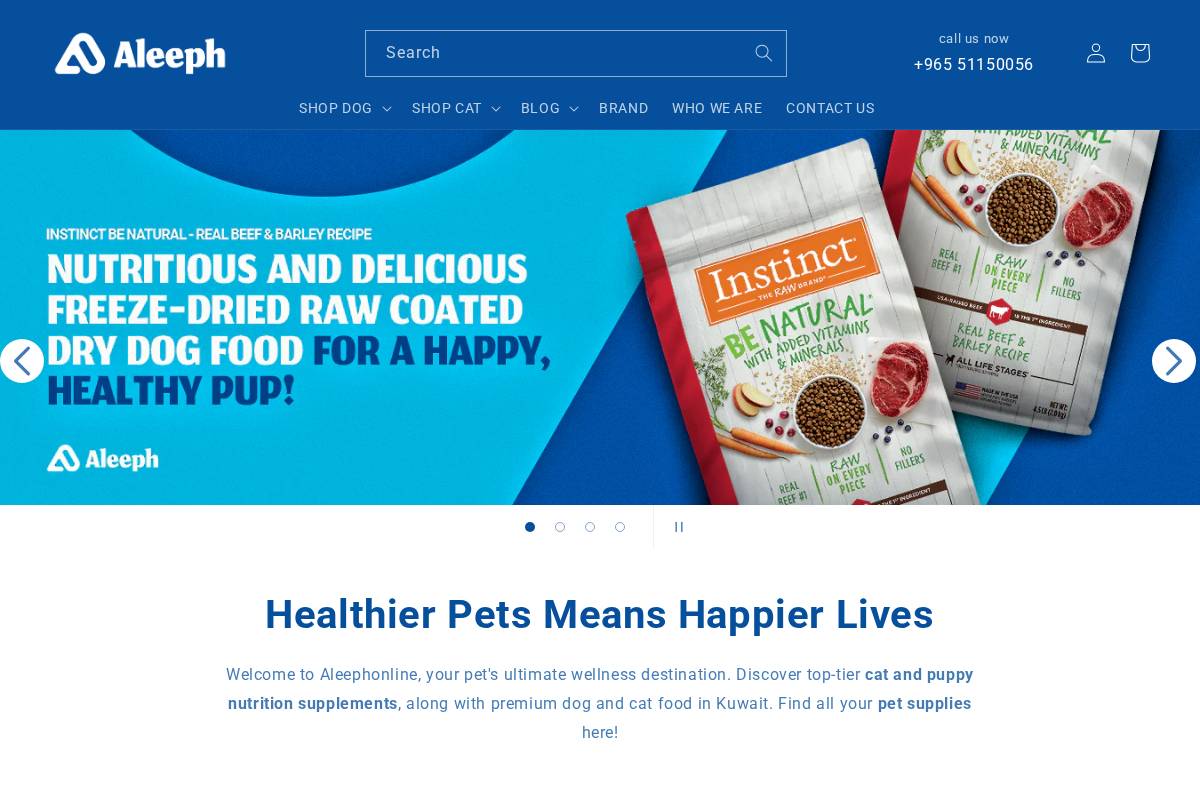 aleephonline.com homepage screenshot