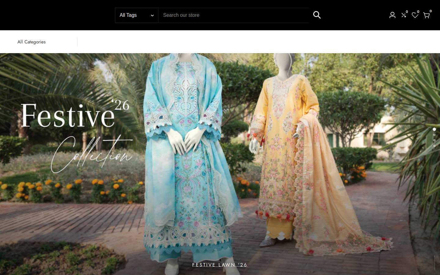 aleezonline.com homepage screenshot