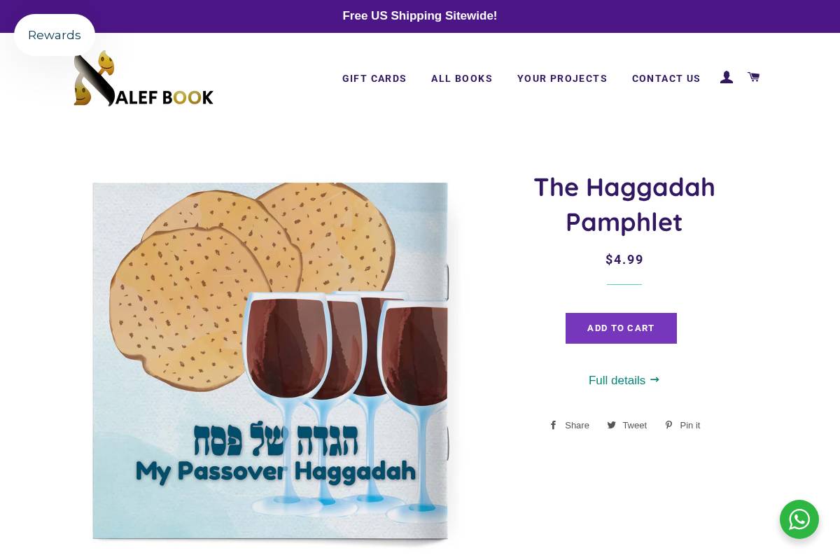 alefbook.org homepage screenshot