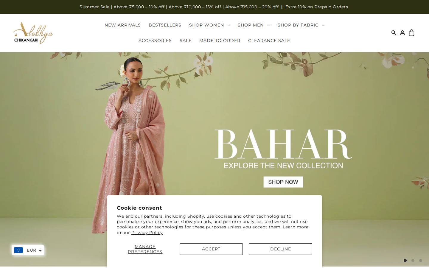 alekhyachikankari.com homepage screenshot