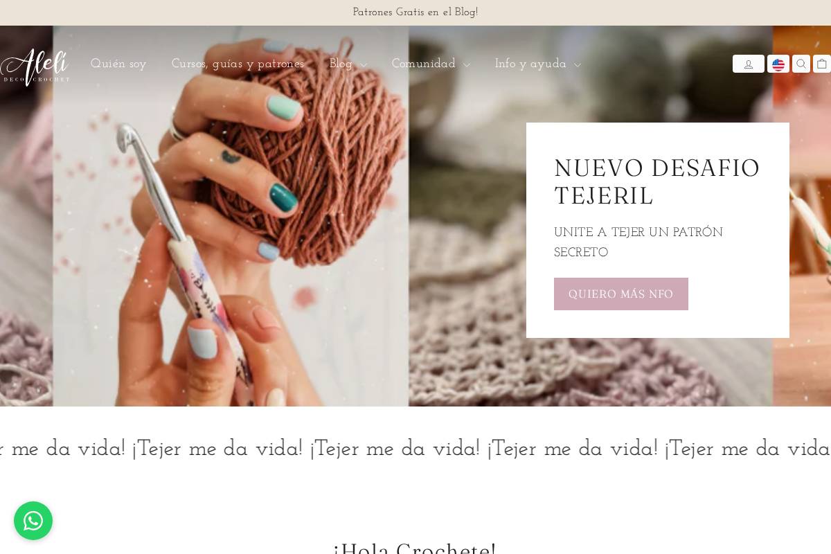 aleli.com.ar homepage screenshot