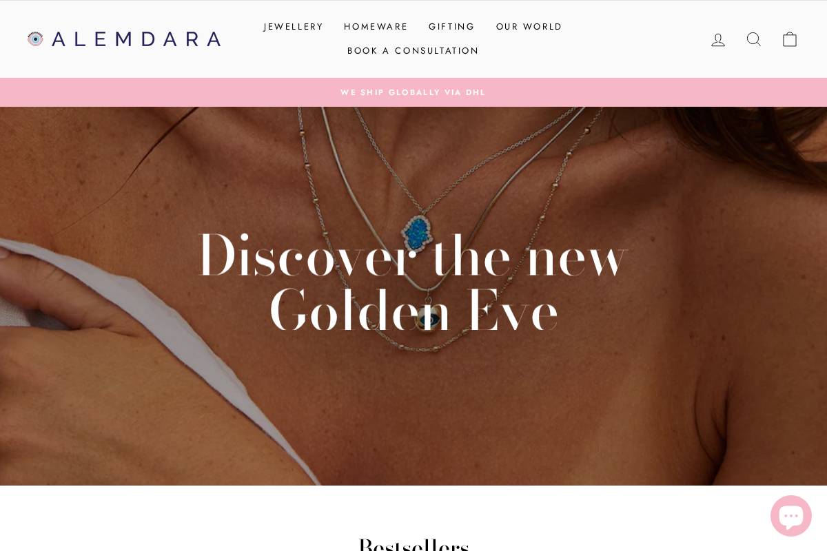 alemdara.com homepage screenshot