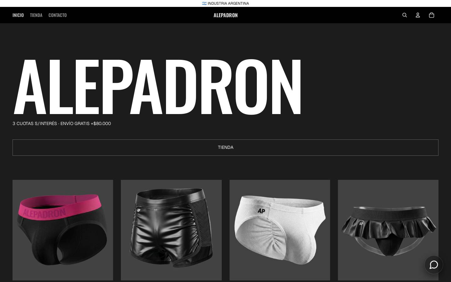alepadron.com homepage screenshot