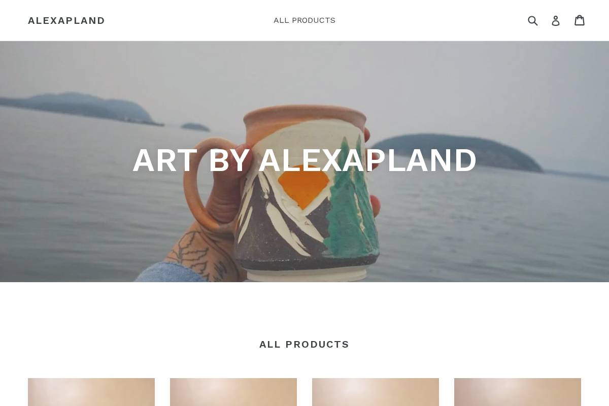 alexapland.com homepage screenshot