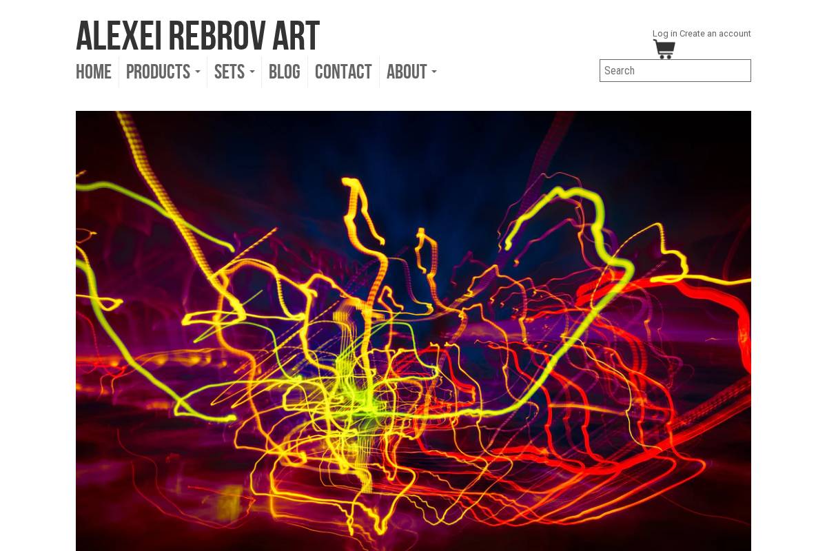 alexeirebrov.com homepage screenshot