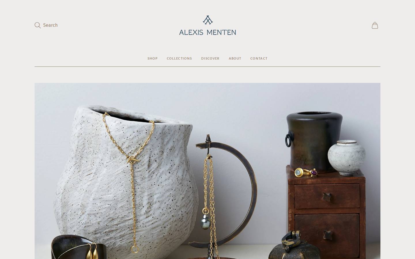 alexismenten.com homepage screenshot