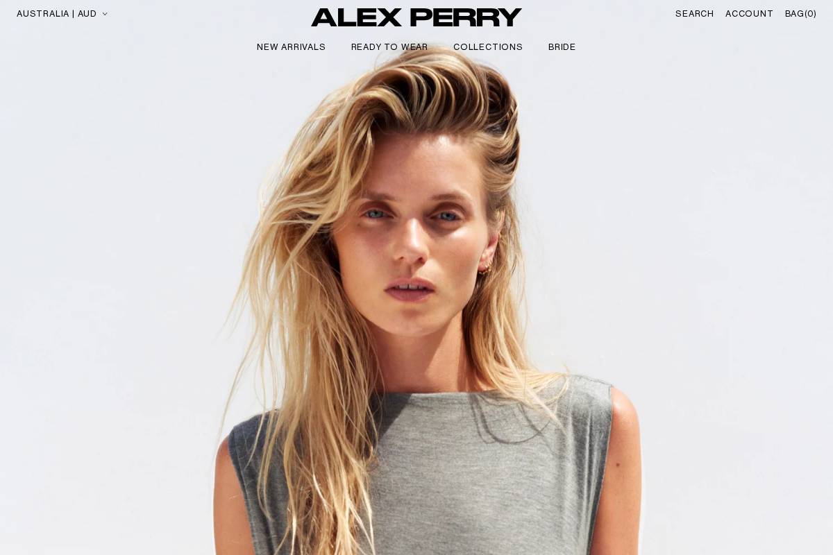 alexperry.com.au homepage screenshot