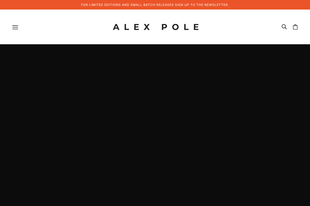 Alex Pole Ltd homepage screenshot