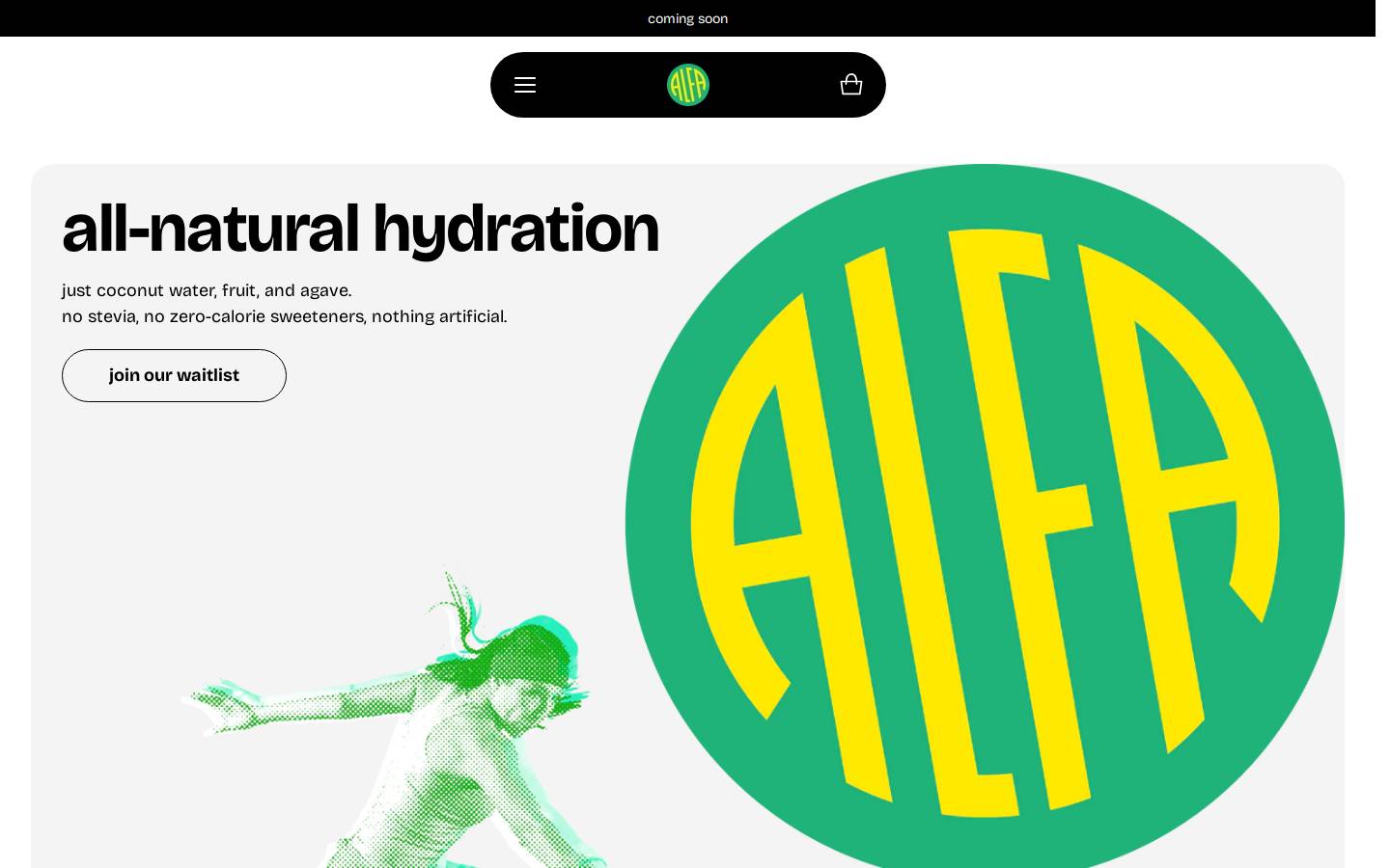 alfabev.com homepage screenshot