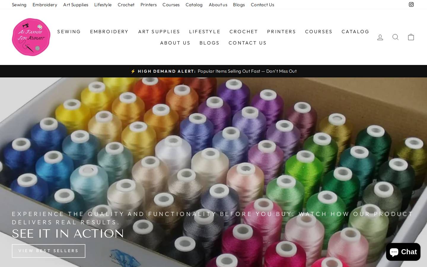 alfakhri.net homepage screenshot