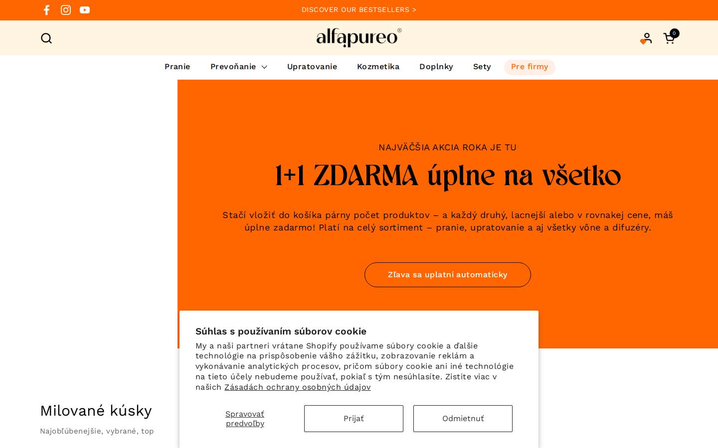 alfapureo.com homepage screenshot
