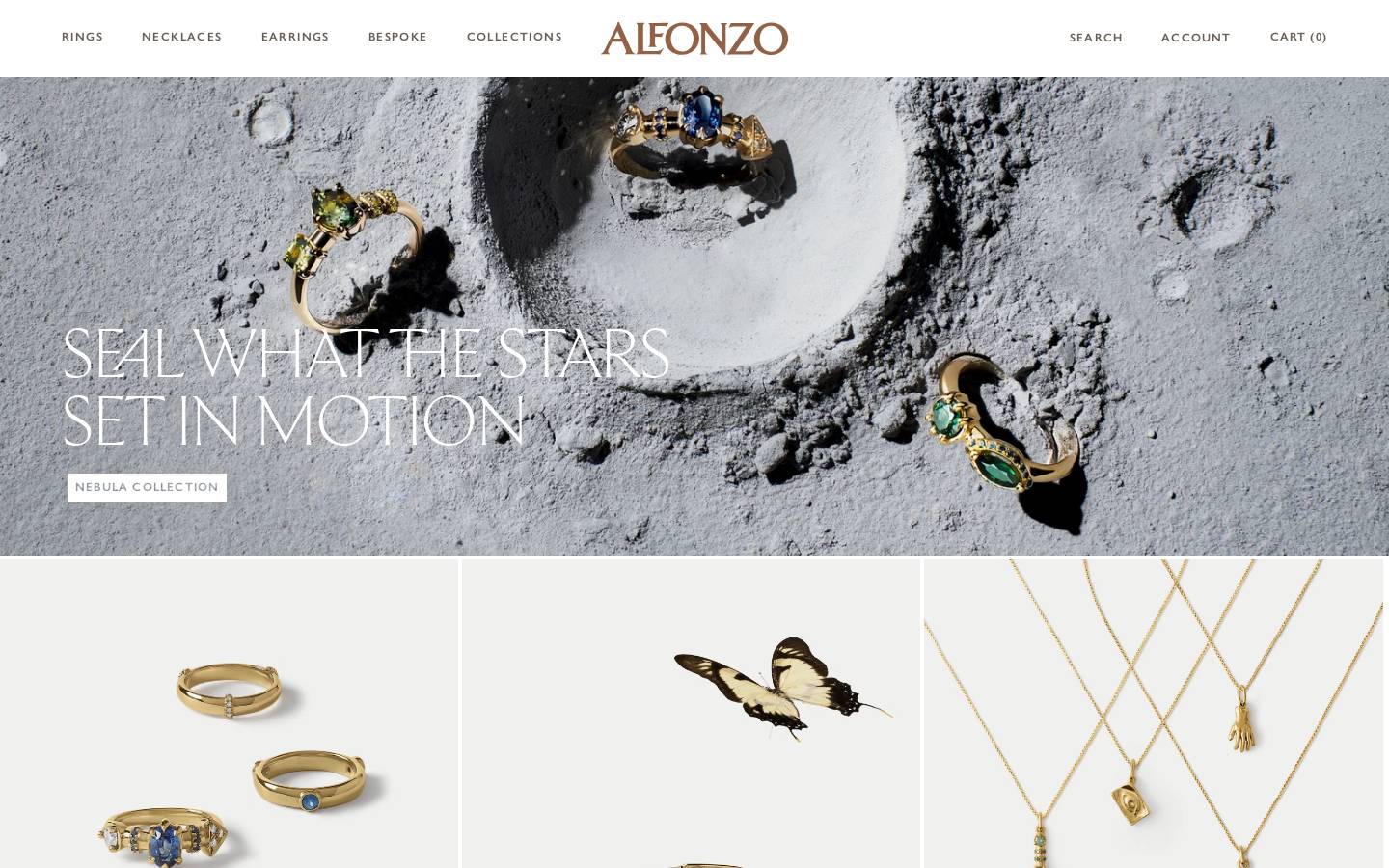 alfonzonyc.com homepage screenshot