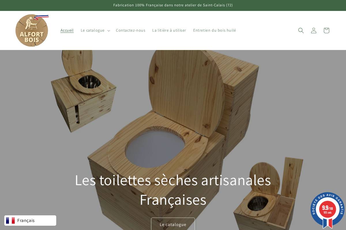 alfortbois.fr homepage screenshot
