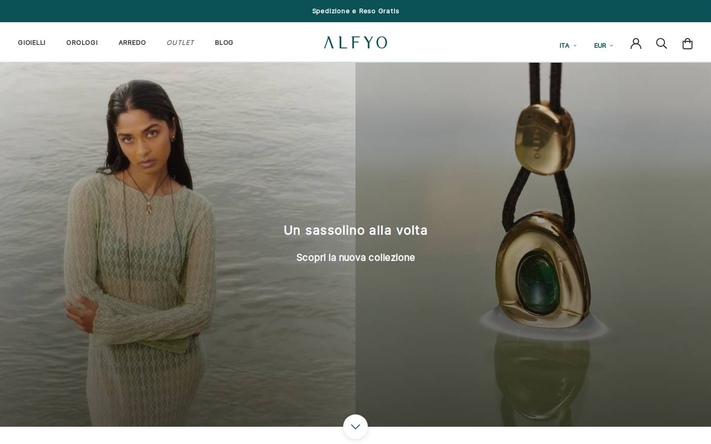 alfyo.it homepage screenshot