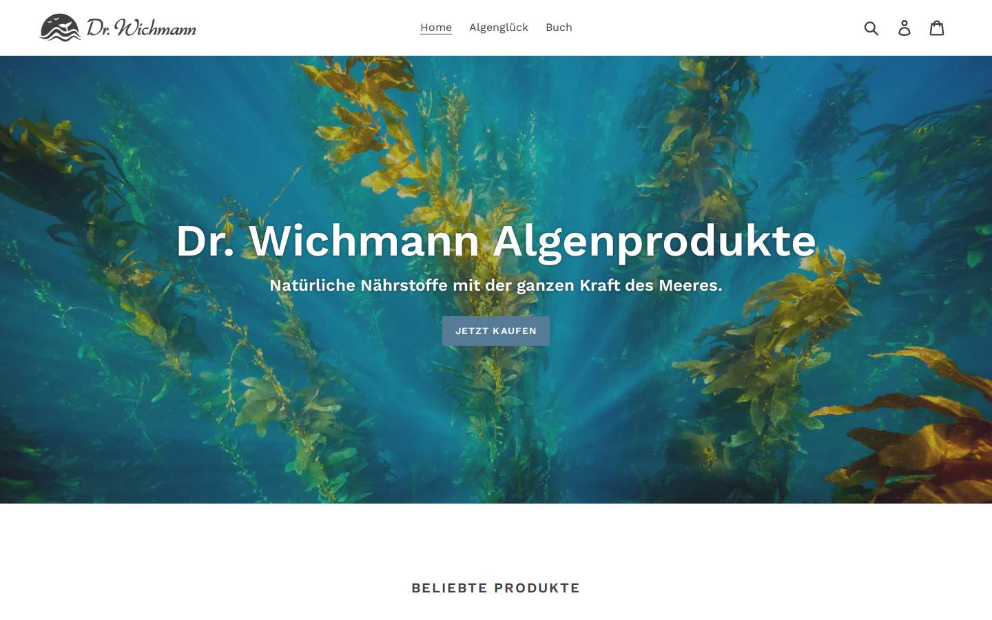 algenglueck.com homepage screenshot