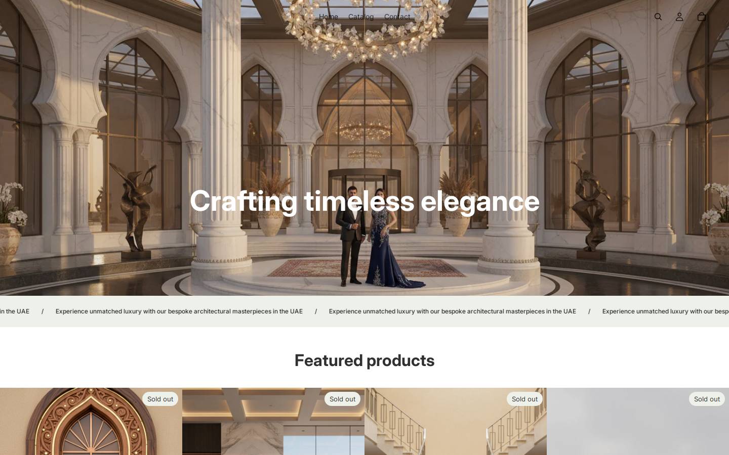 alghurairuae.com homepage screenshot