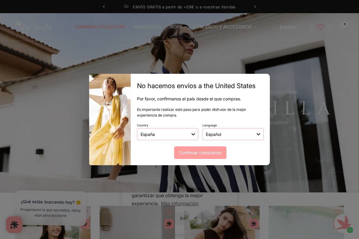 Algo Bonito homepage screenshot