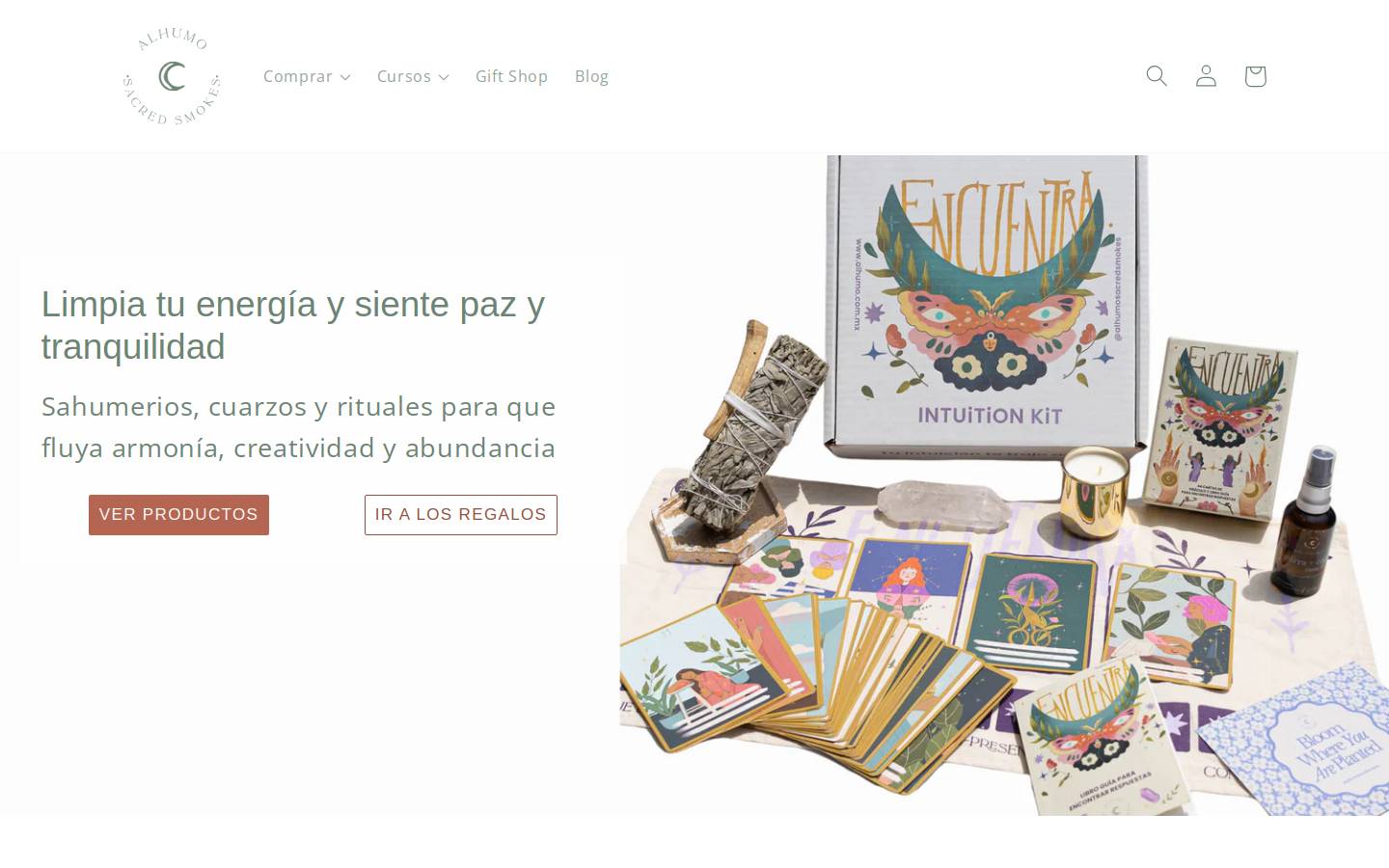 alhumo.mx homepage screenshot