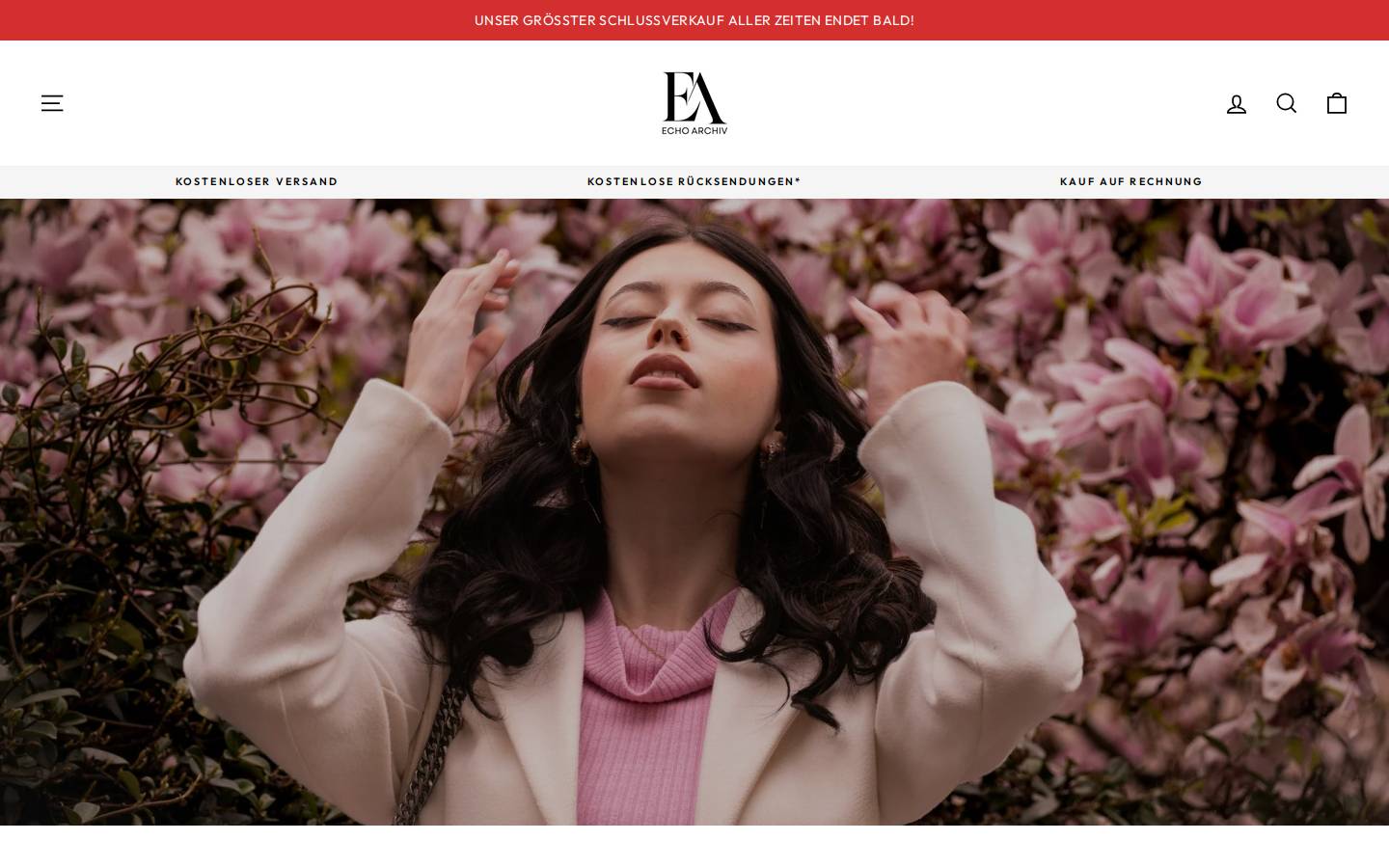 Aliams homepage screenshot