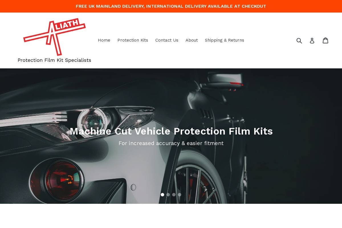 aliath.co.uk homepage screenshot