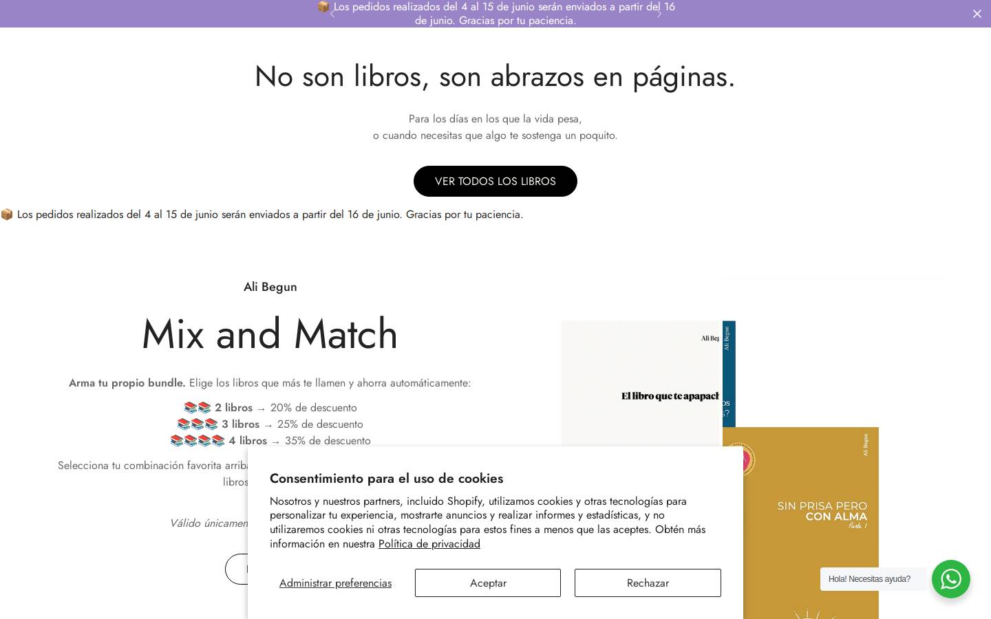 alibegun.com homepage screenshot
