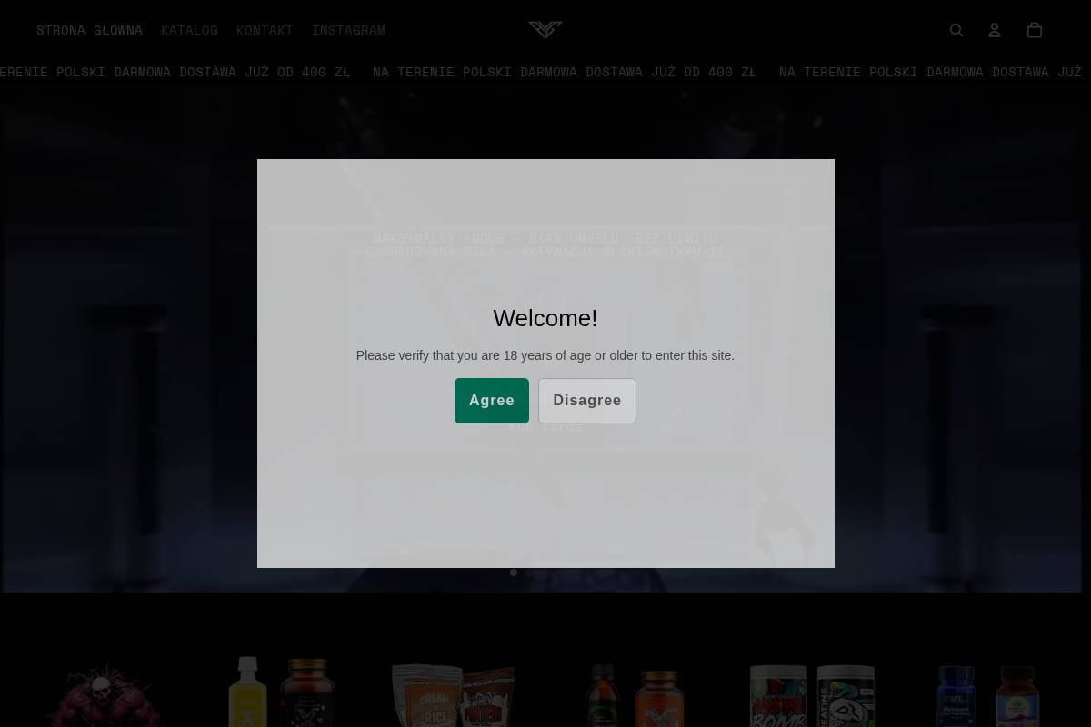 Alienvgalaxy homepage screenshot