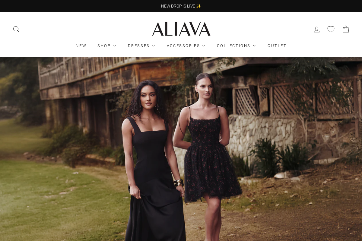 alieva.com homepage screenshot