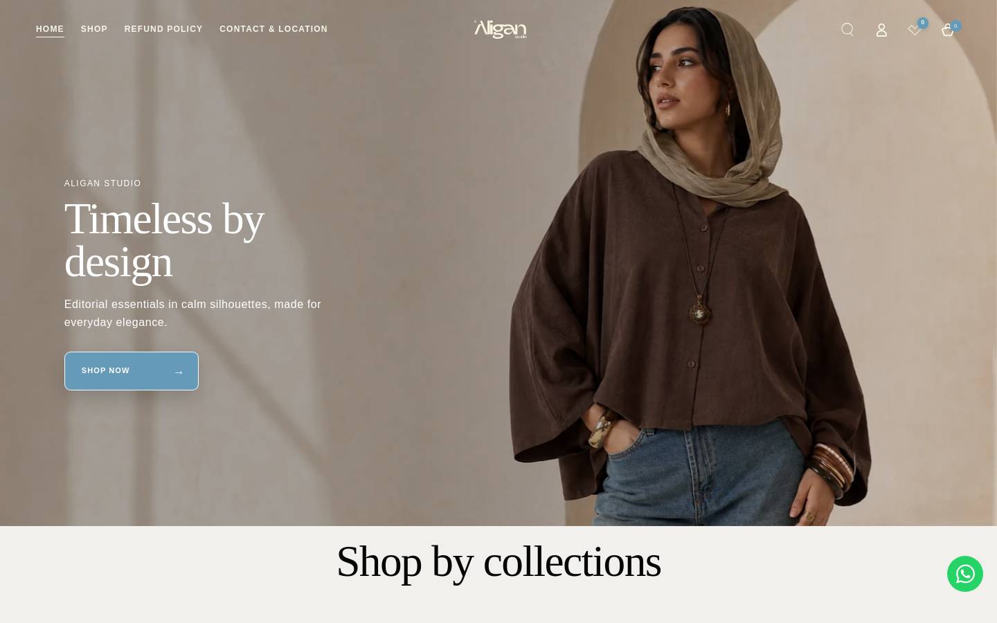 aligan.online homepage screenshot