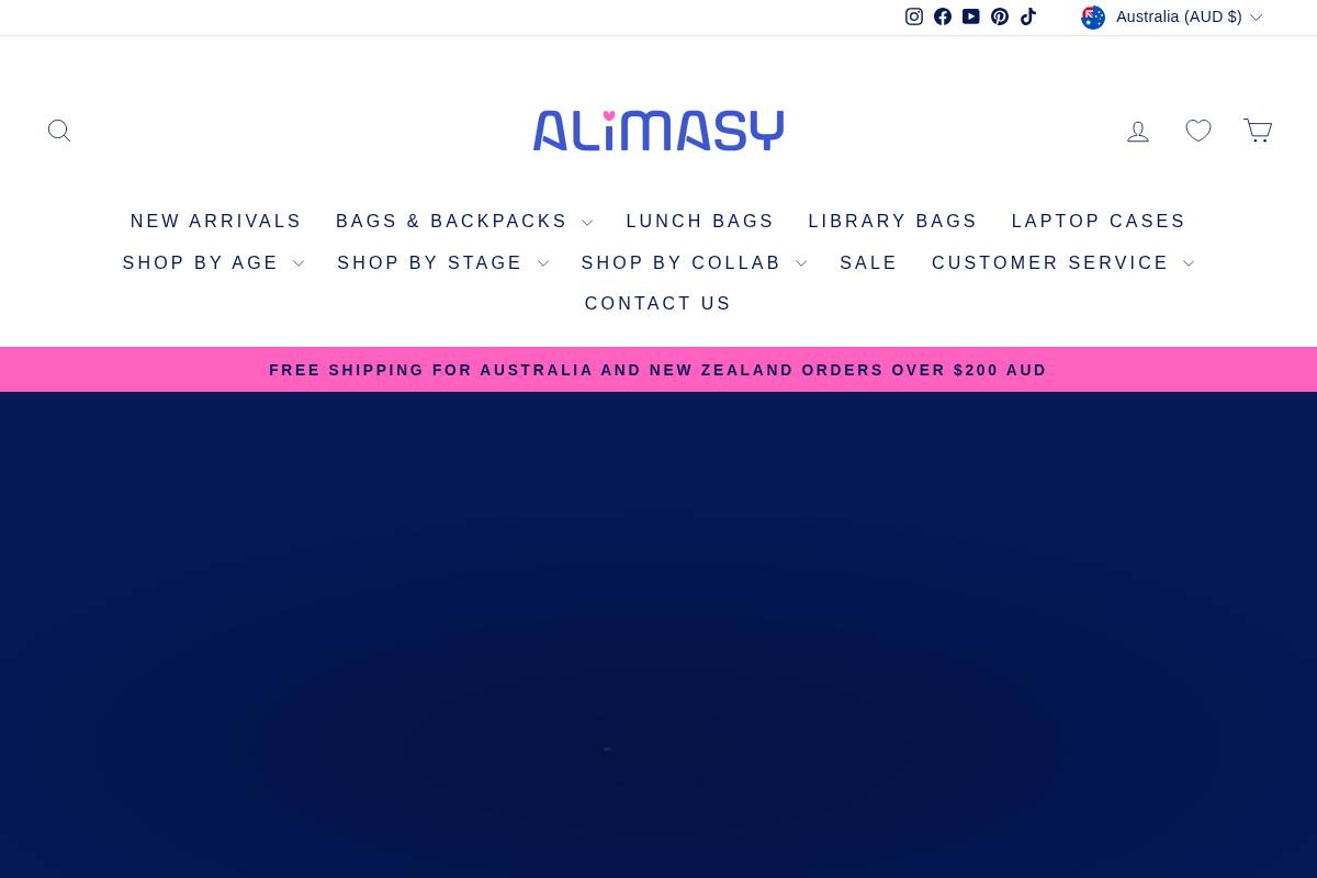 alimasy.com homepage screenshot