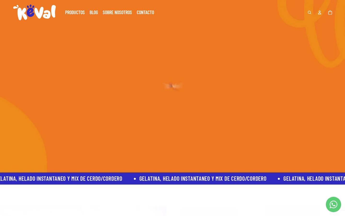 alimentoskeval.com homepage screenshot