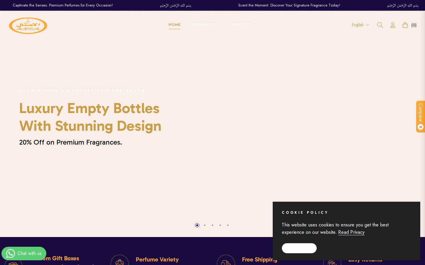 alimsal.com homepage screenshot