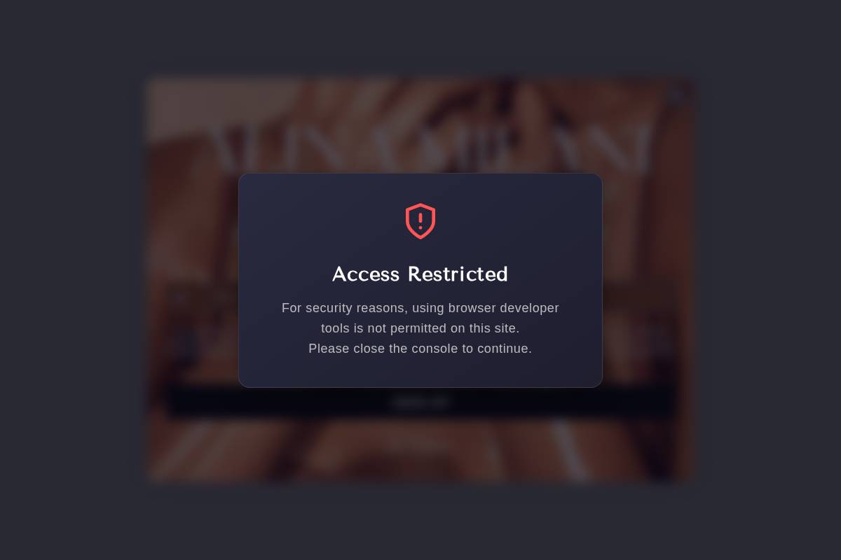 Alina Milani homepage screenshot