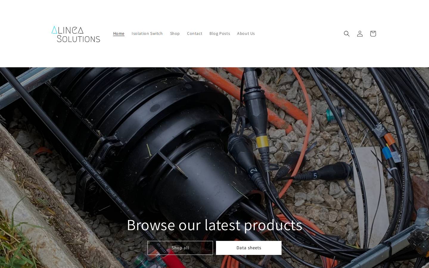 alineasolutions.us homepage screenshot