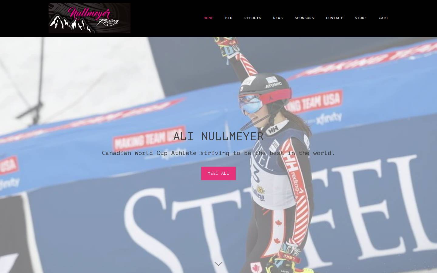 alinullmeyer.ca homepage screenshot