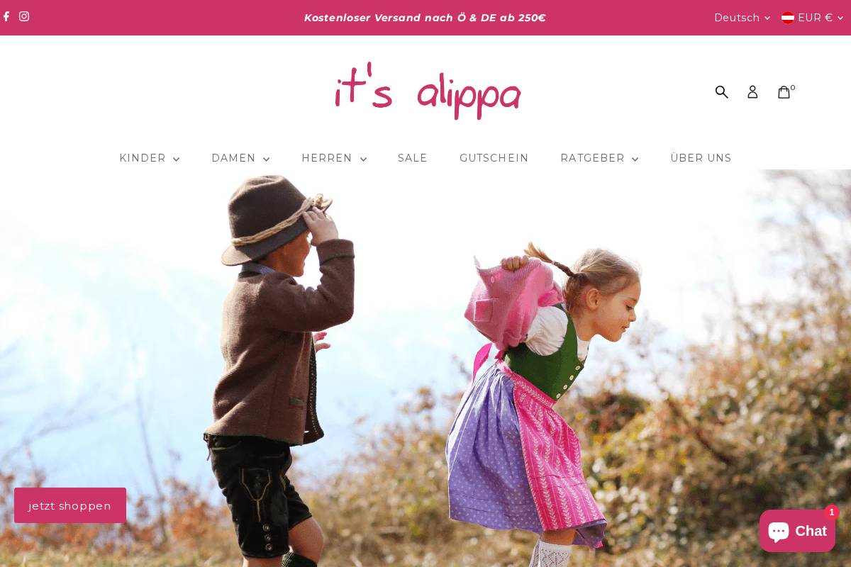 alippa.com homepage screenshot