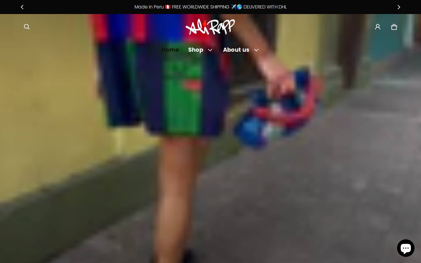alirapp.com homepage screenshot