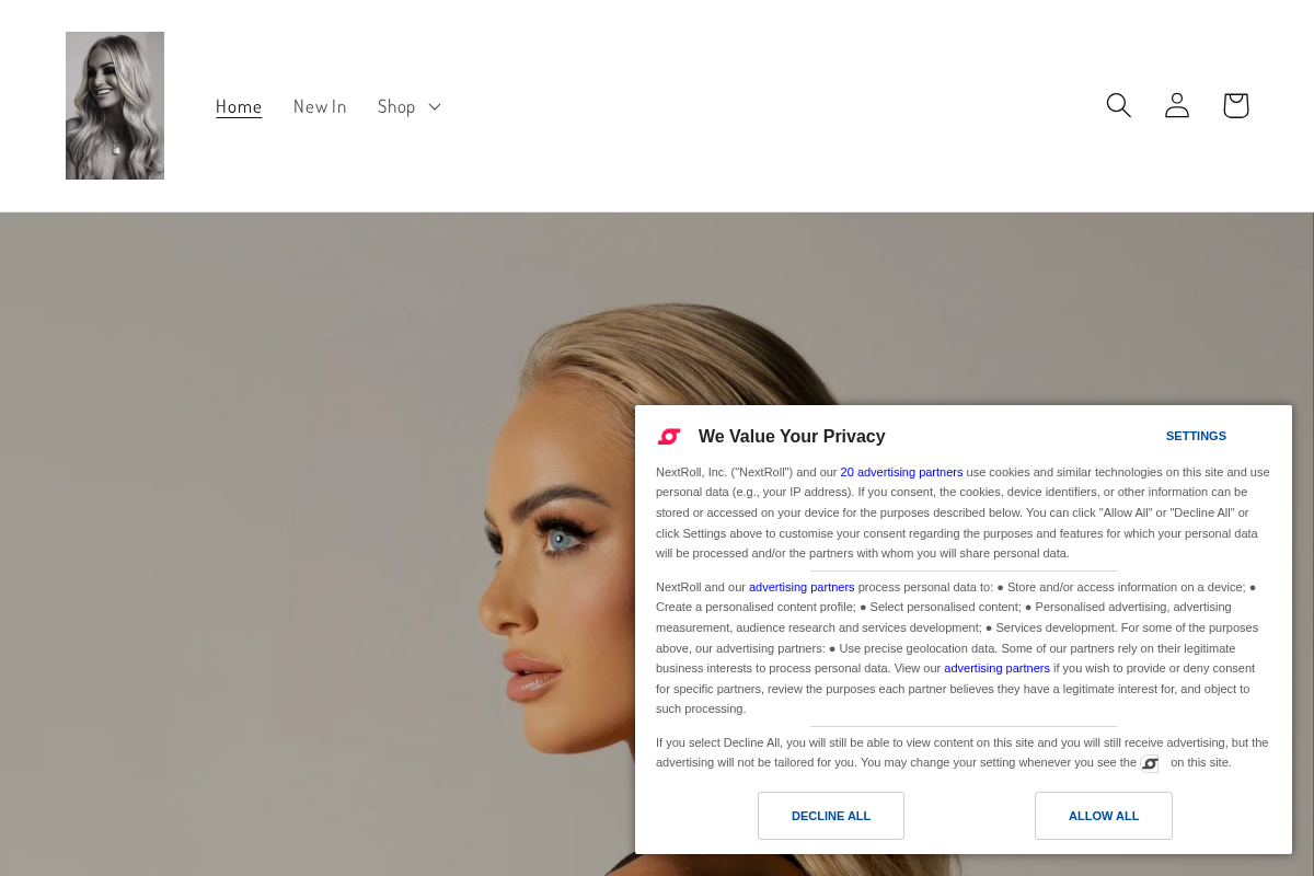 alisha-lehmann.com homepage screenshot