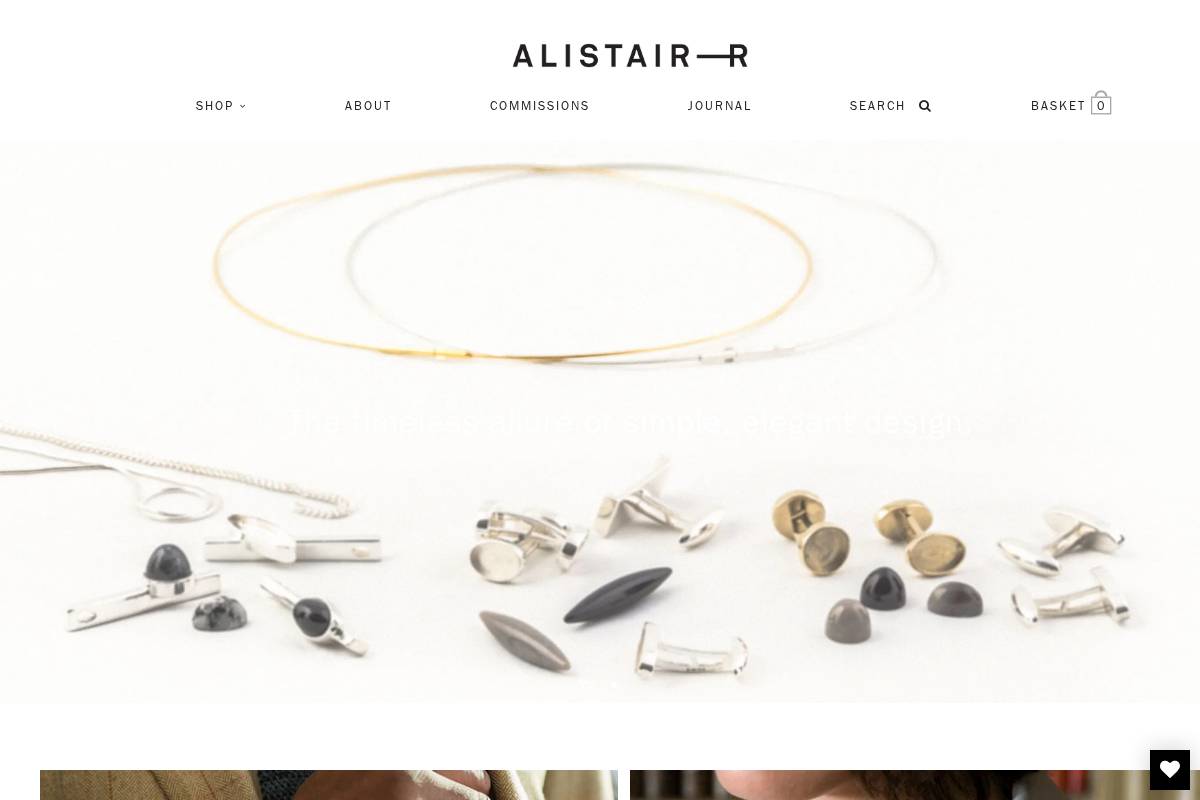 alistairr.co.uk homepage screenshot