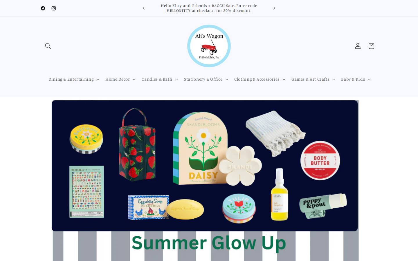 aliswagon.com homepage screenshot