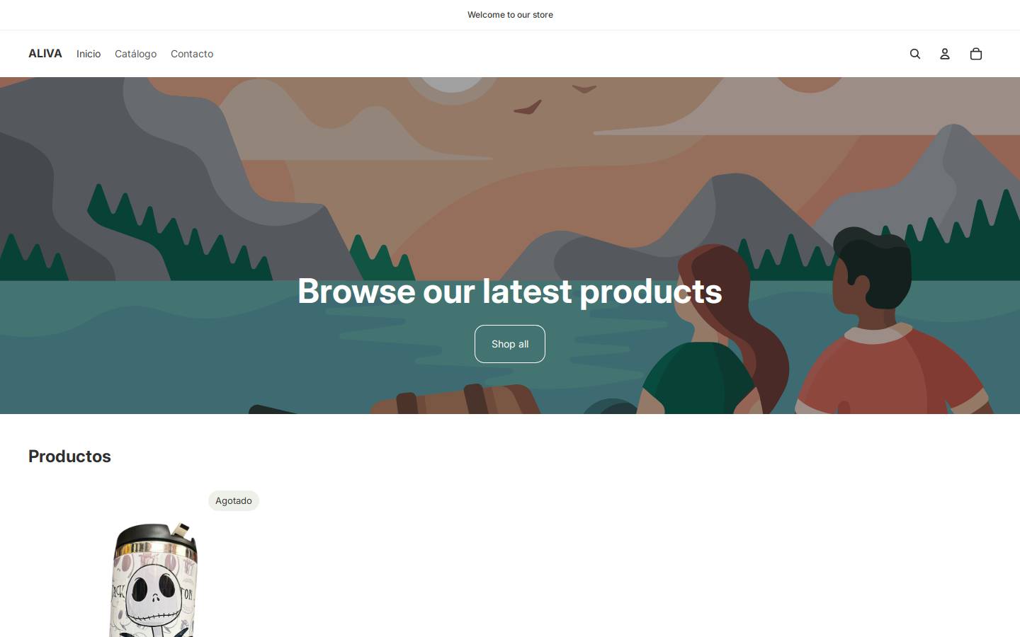 aliva.mx homepage screenshot