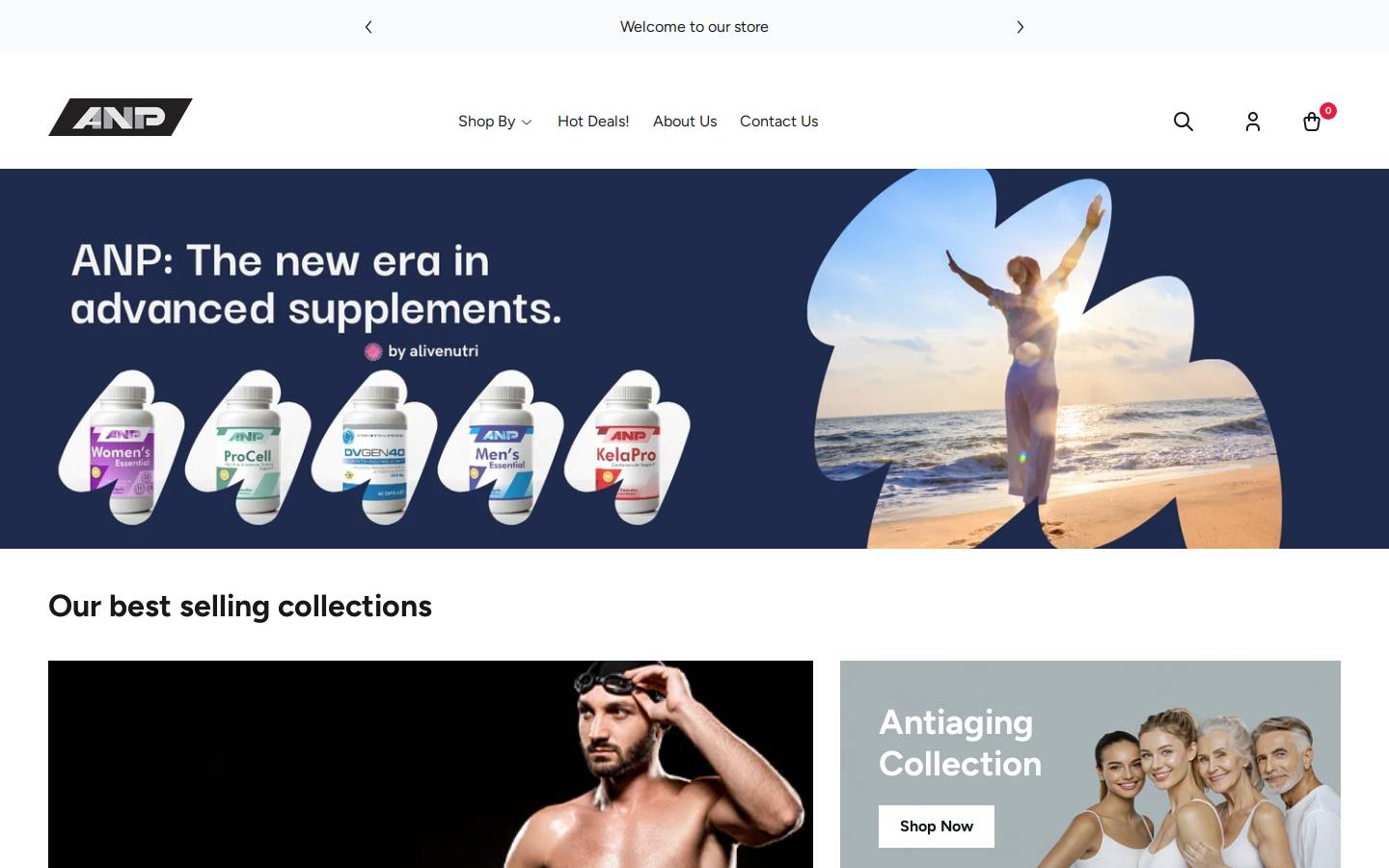 alivenutri.com homepage screenshot