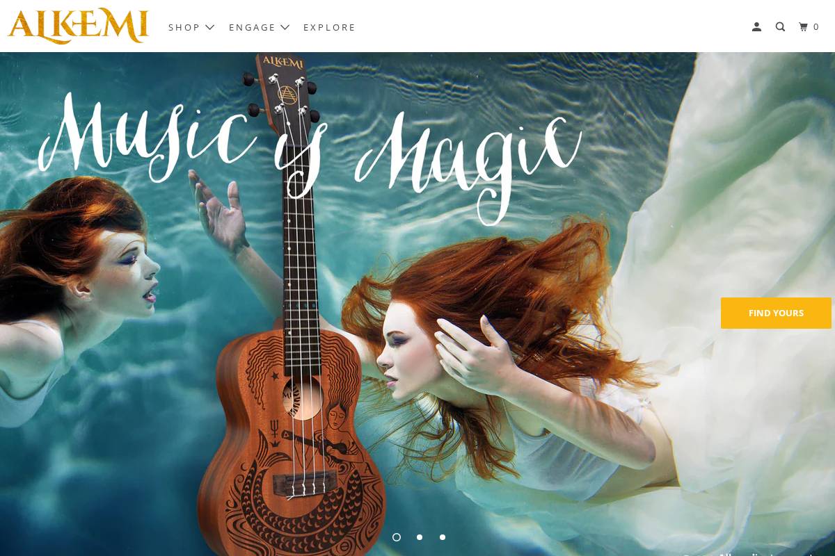 alkemiinstruments.com homepage screenshot