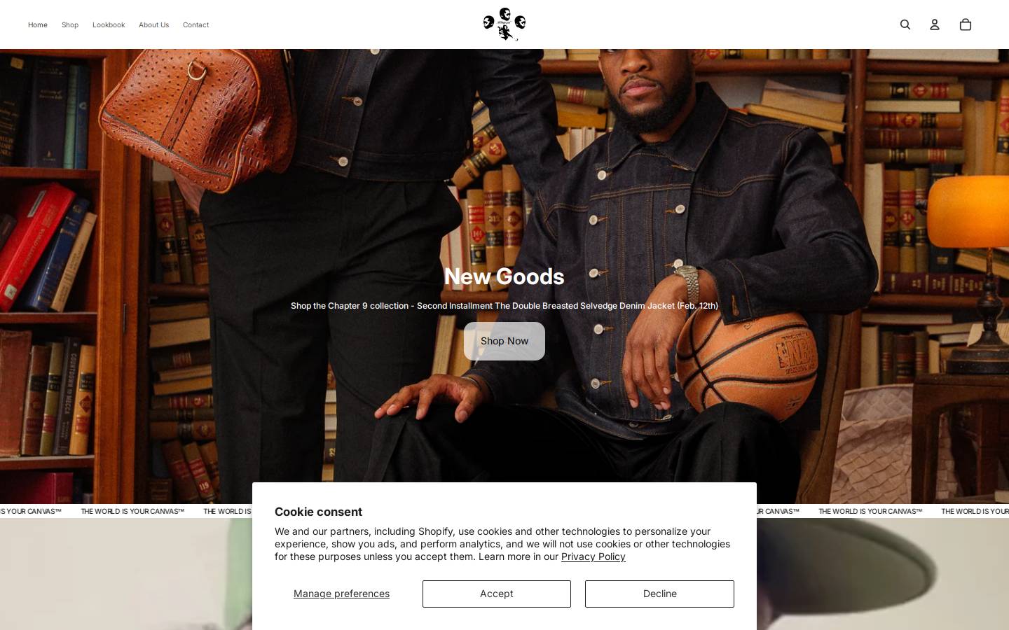 all-thingsgood.com homepage screenshot