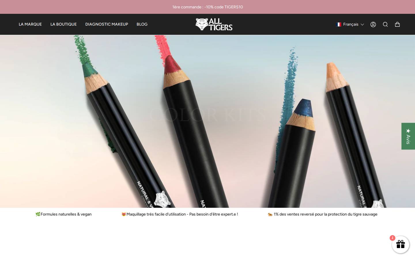 all-tigers.com homepage screenshot