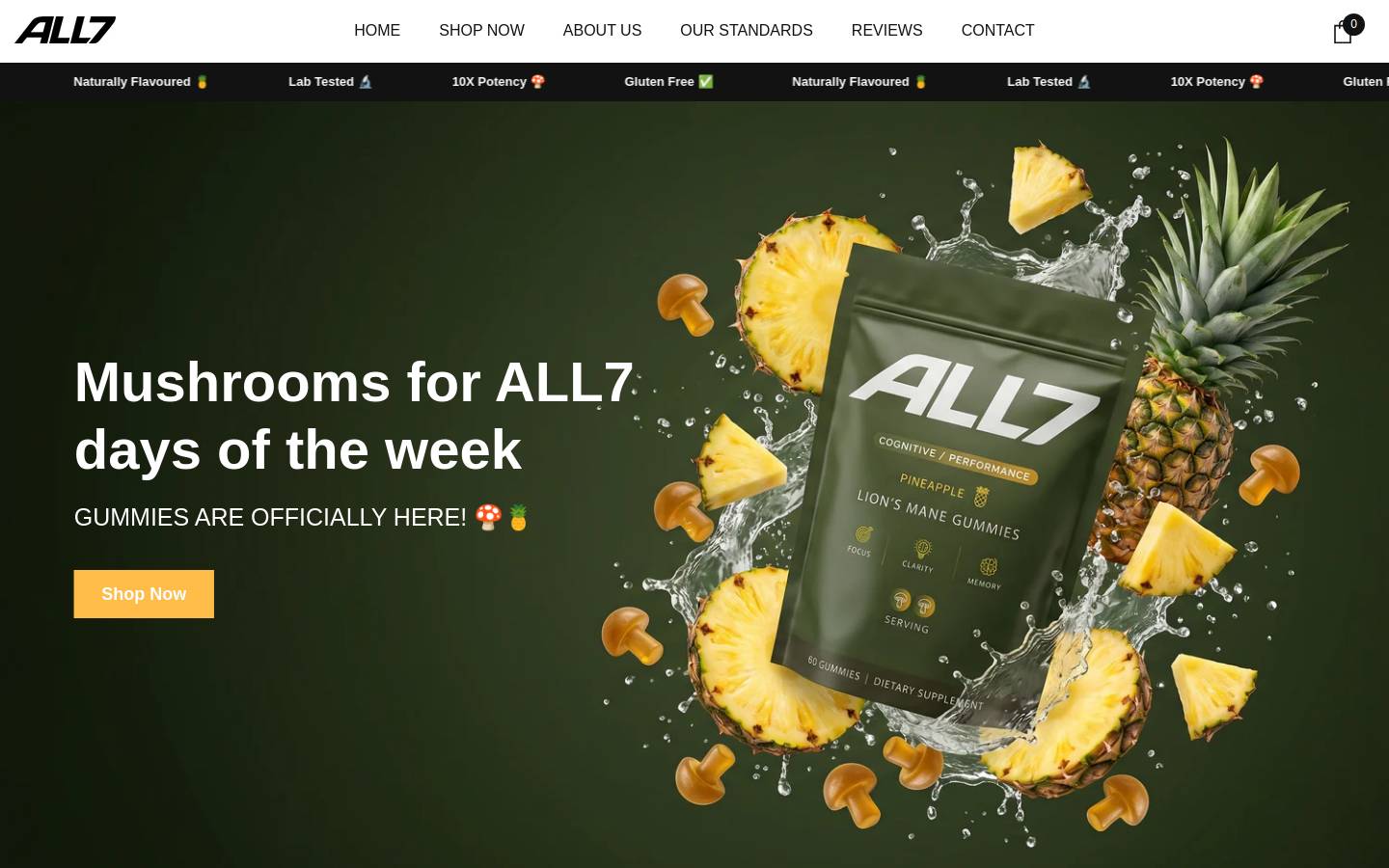 all7days.com homepage screenshot