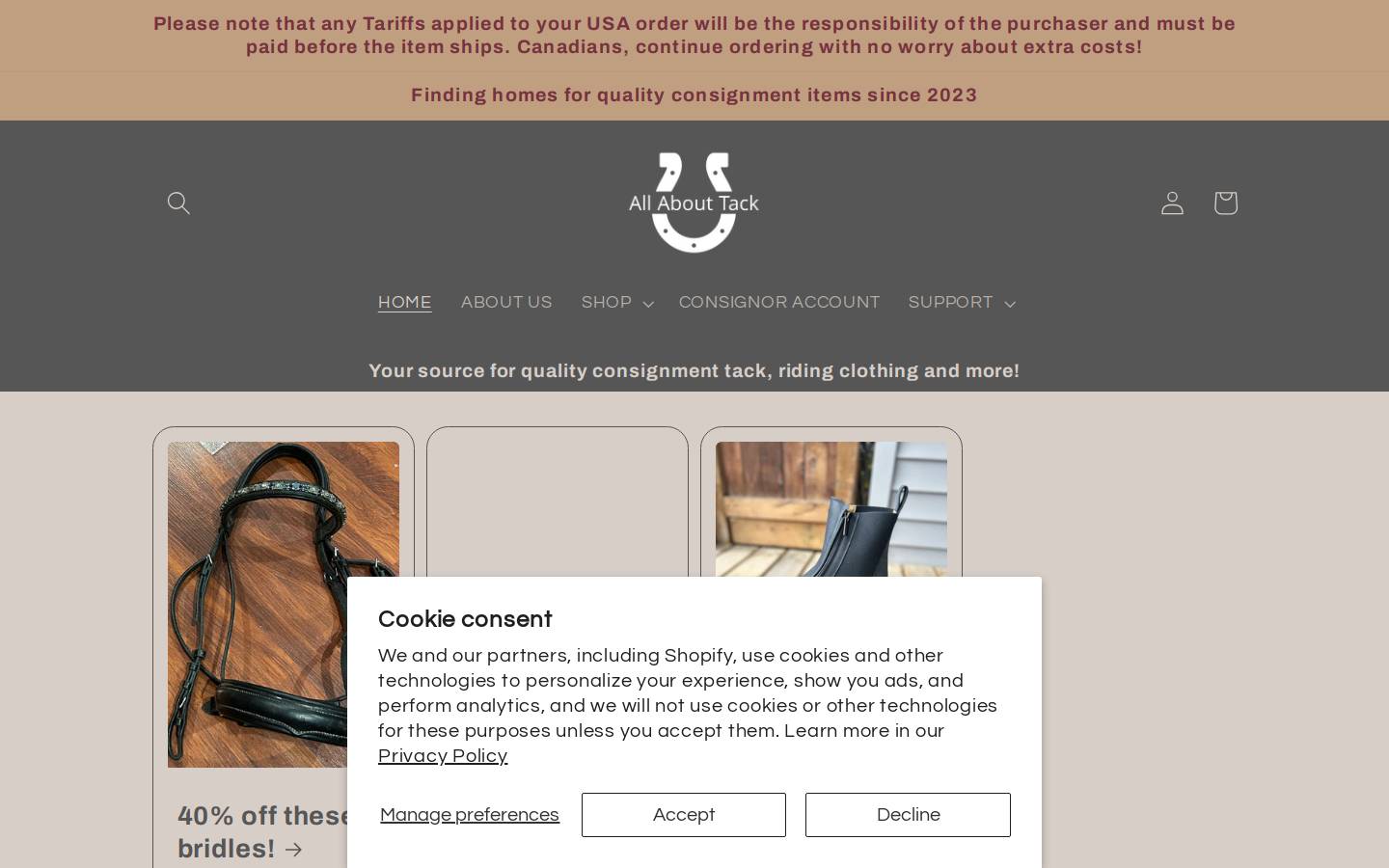 allabouttack.com homepage screenshot