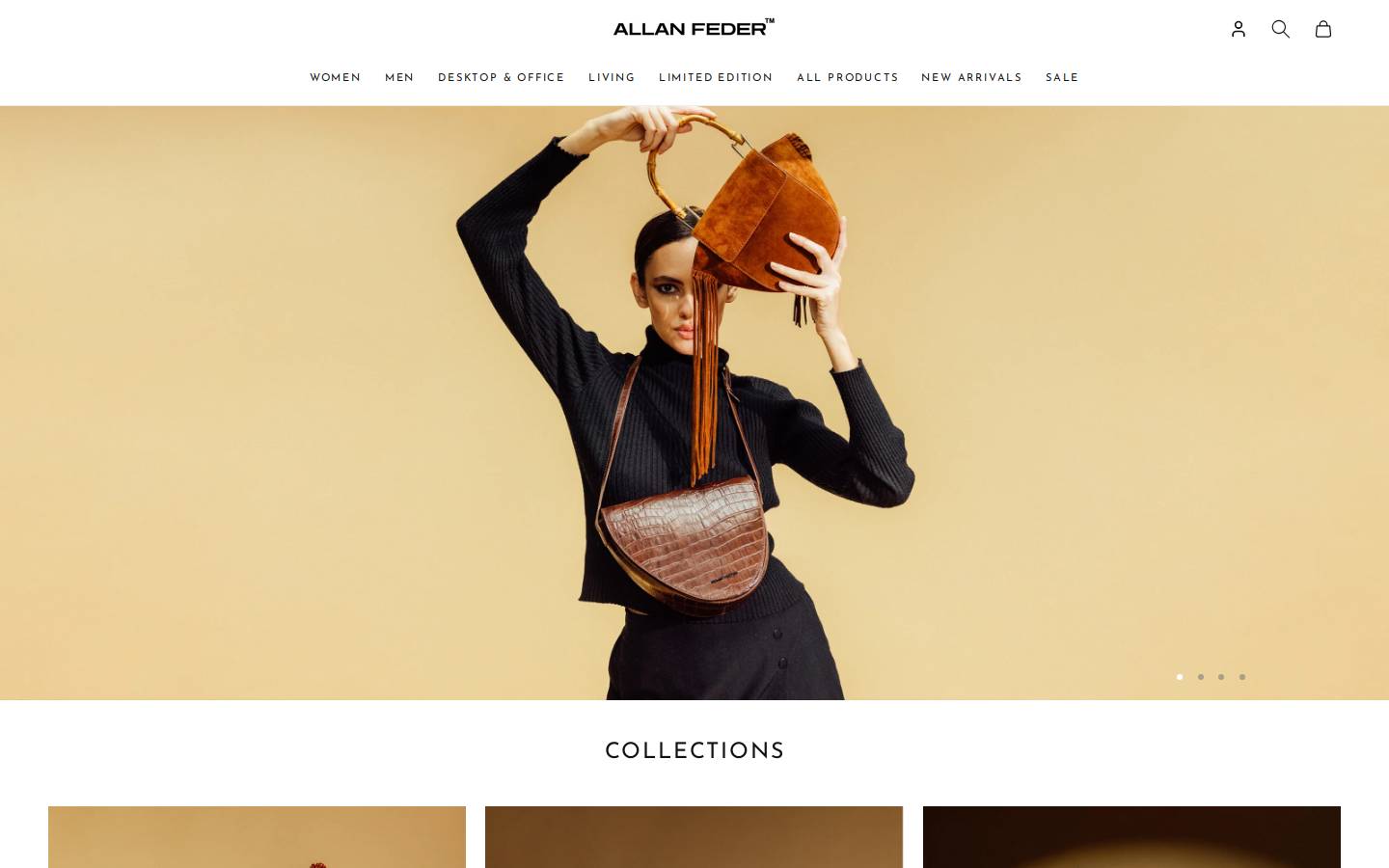 allanfeder.com homepage screenshot