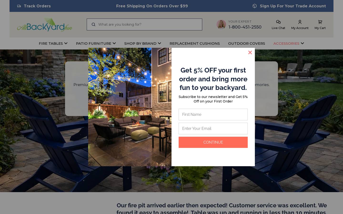 ABF homepage screenshot
