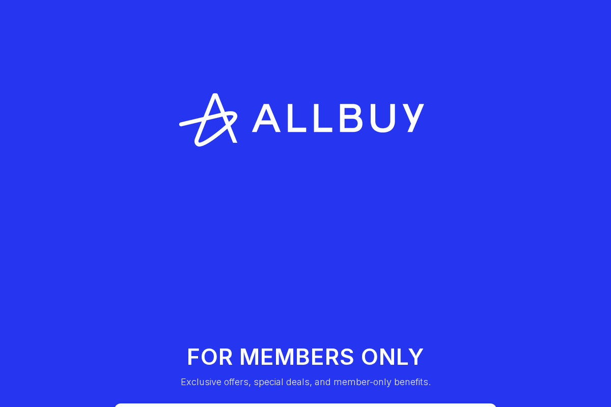 Allbuy homepage screenshot