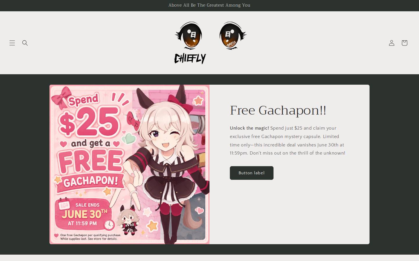 allchiefly.com homepage screenshot